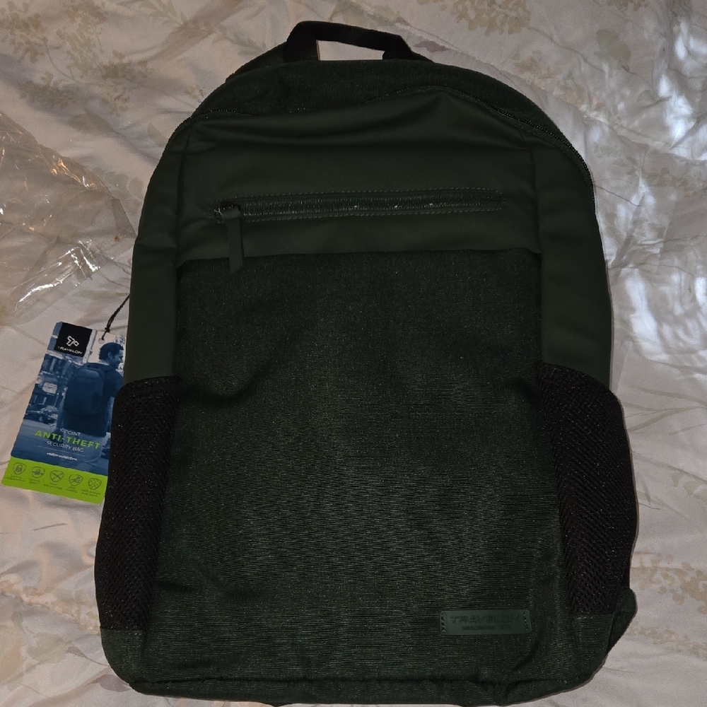 Travelon Forest Green Backpack